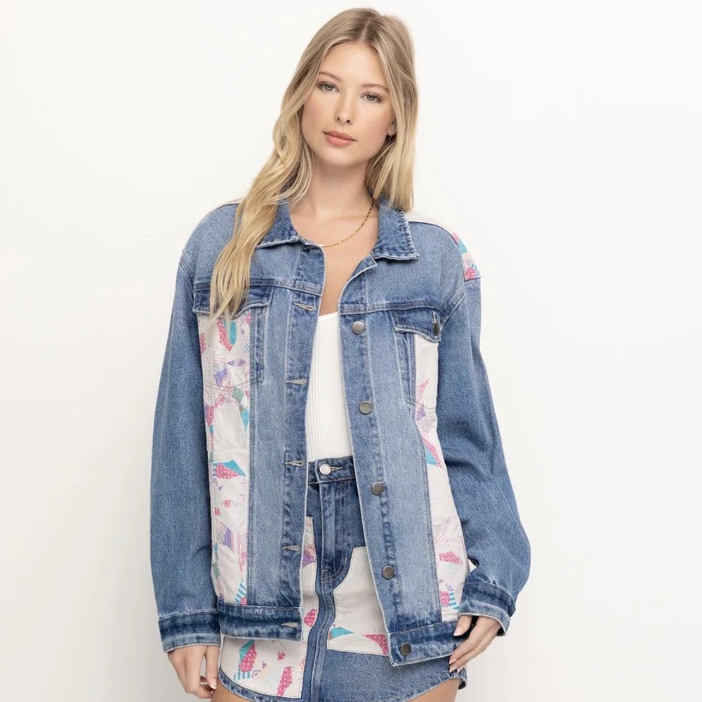 PTCL Fawn Patch Denim Jacket
